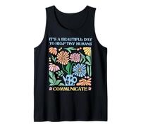 È Una Bella Giornata per Aiutare i Piccoli Esseri Umani a comunicare SLP Canotta