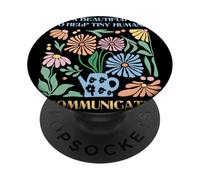 È una bella giornata per aiutare i piccoli esseri umani a comunicare SLP PopSockets PopGrip Adesivo