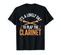 È Una Bella Giornata per Suonare Il clarinetto Maglietta
