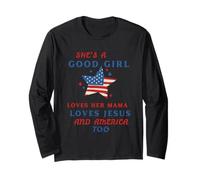 È Una Brava Ragazza, AMA Sua Madre, Gesù E Anche l'America. Maglia a Manica