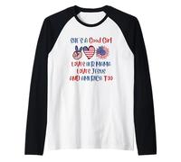 È Una Brava Ragazza, AMA Sua Madre, Gesù E Anche l'America. Maglia con Maniche Raglan