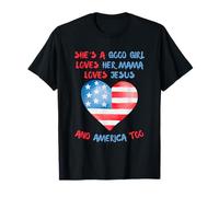 È Una Brava Ragazza, AMA Sua Madre, Gesù E Anche l'America. Maglietta