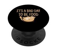 È una brutta giornata essere scherzo sul cibo divertente PopSockets PopGrip Adesivo