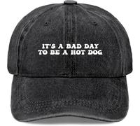 È Una brutta Giornata per Essere Un Cappello da Hot Dog da Donna Divertente Berretto da Baseball Divertenti Regali di Compleanno per Gli Uomini