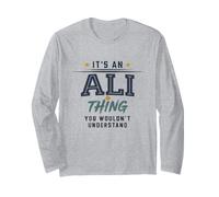 È Una Cosa Ali Che Non capiresti Nome Divertente Maglia a Manica