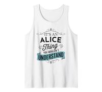È Una Cosa Alice Che Non capiresti Divertente Nome Alice Canotta