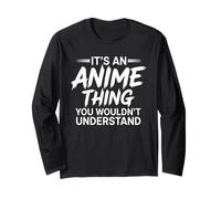 È una cosa anime che non capiresti Anime Ragazze Ragazzi Maglia a Manica