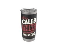 È una cosa Caleb che non capiresti nome Bicchiere termico in acciaio inox doppia parete