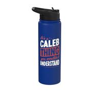È una cosa Caleb che non capiresti nome Stainless Steel Insulated Water Bottle