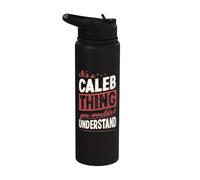 È una cosa Caleb che non capiresti nome Stainless Steel Insulated Water Bottle