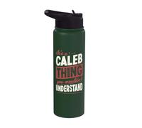 È una cosa Caleb che non capiresti nome Stainless Steel Insulated Water Bottle