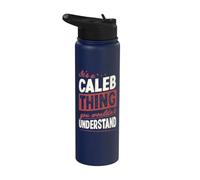 È una cosa Caleb che non capiresti nome Stainless Steel Insulated Water Bottle