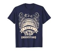 È Una Cosa CAMMARATA Maglietta, Uomo, Navy, M