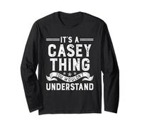È Una Cosa Casey Che Non capiresti Nome Divertente Maglia a Manica