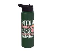 È una cosa da bambinaia che non capiresti tata Stainless Steel Insulated Water Bottle