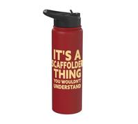 È una cosa da impalcatura che non capiresti Stainless Steel Insulated Water Bottle