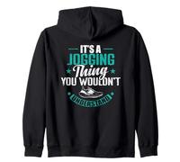È una cosa da jogging che non capiresti Felpa con Cappuccio