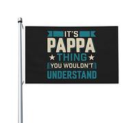 È Una Cosa Da Papà Che Non Capiresti Bandiera Da Cortile Divertente Bandiere Da Giardino Resistente Alle Intemperie Garden Flag Decorazione Per Interni Esterni Fattoria 90X152Cm
