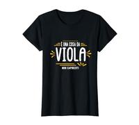 È Una Cosa Da Viola Non Capiresti Nome Divertente Maglietta