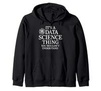È una cosa di data science che non capiresti divertente Felpa con Cappuccio