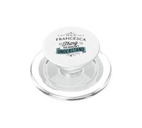 È una cosa di Francesca che non capiresti divertente PopSockets PopGrip per MagSafe