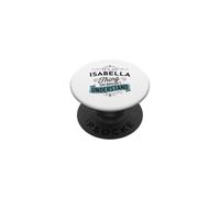È una cosa di Isabella che non capiresti divertente PopSockets PopGrip Adesivo