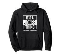 È Una Cosa di Jones Che Non capiresti Felpa con Cappuccio