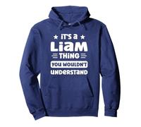 È Una Cosa di Liam Che Non capiresti Divertente Nome Liam Felpa con Cappuccio