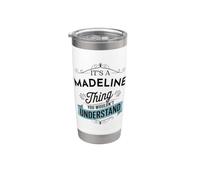 È una cosa di Madeline che non capiresti divertente Bicchiere termico in acciaio inox doppia parete