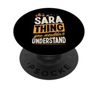 È una cosa di Sara che non capiresti scherzo sul nome PopSockets PopGrip Adesivo