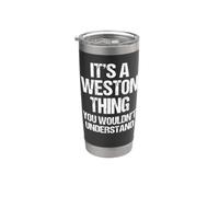 È una cosa di Weston (non capiresti) - Nome Weston Bicchiere termico in acciaio inox doppia parete
