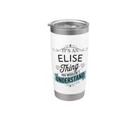 È una cosa Elise che non capiresti divertente nome Elise Bicchiere termico in acciaio inox doppia parete