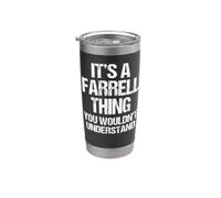 È una cosa Farrell (non capiresti) - Fun Farrell Bicchiere termico in acciaio inox doppia parete
