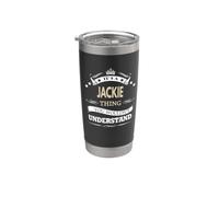 è una cosa jackie che non capiresti Bicchiere termico in acciaio inox doppia parete