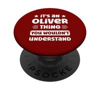 È una cosa Oliver che non capiresti divertente Oliver PopSockets PopGrip Adesivo