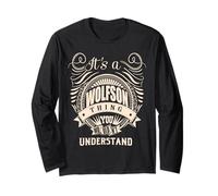 È Una Cosa Wolfson Che Non capiresti Regali Maglia a Manica