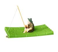È una decorazione versatile per acquari. È anche un modello galleggiante in PVC da pesca. Questa decorazione in miniatura realistica migliora l'ambiente acquatico Mini Cassettiera (B, One Size)