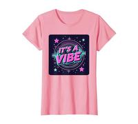 È Una Festa Spaziale retrò al Neon Maglietta, Donna, Rosa, S