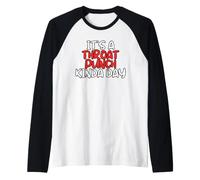 È Una Giornata da Pugno alla Gola Maglia con Maniche Raglan