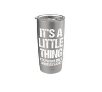 È una piccola cosa (non capiresti) - Name Little Bicchiere termico in acciaio inox doppia parete