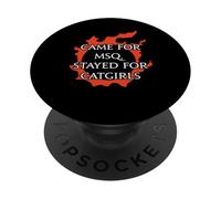 È venuto per MSQ, è rimasto per catgirls - For Warriors of Light PopSockets PopGrip Adesivo