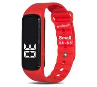 e-vibra Orologio medico con 8 allarmi vibranti, promemoria medico, con timer e 8 allarmi giornalieri (rosso - piccolo)