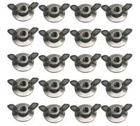 e viti ad aletta,6,35 mm in acciaio ergonomico per bulloni hardware, in metallo, per adulti, uomini, papà, automotive, riparazione di casa e mobili