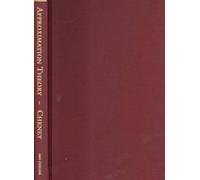 E.W. Cheney Introduction to Approximation Theory (Copertina rigida)