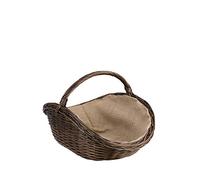 e-wicker24 Alles aus Weide Cesta Portalegna da Interno in Vimini Porta Legna da Interni Fatto a Mano Cesta in Vimini per Legno Cestino per tronchi Ceste per Legna da Interno