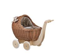 e-wicker24 Alles aus Weide Passeggino Bambole in Vimini Naturale Passeggino Giocattolo Bambina Carrozzina Bambole Passeggini Bambole Carrozzina Giocattolo Bambina Passeggino Passeggi per Bambola