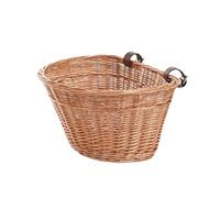 e-wicker24 Cestino per Biciclette in Vimini, Giallo Miele, 42 x 36 x 24 cm