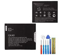 E-yiiviil - Batteria di ricambio ai polimeri di litio, GK40 SNN5967A, compatibile con Motorola Cedric Moto E3, Moto E4, Moto G4 Play, Moto G5, XT1601, XT1603, XT1675
