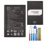 E-yiiviil - Batteria di ricambio BL-46G1F compatibile con LG K10 2017, K121K, K121L, K121S, M250N, K20 Plus con strumenti