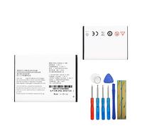 E-yiiviil - Batteria di ricambio Li3822T43P3h675053, compatibile con ZTE A430 Blade Q Lux Telstra 4GX Buzz con strumenti